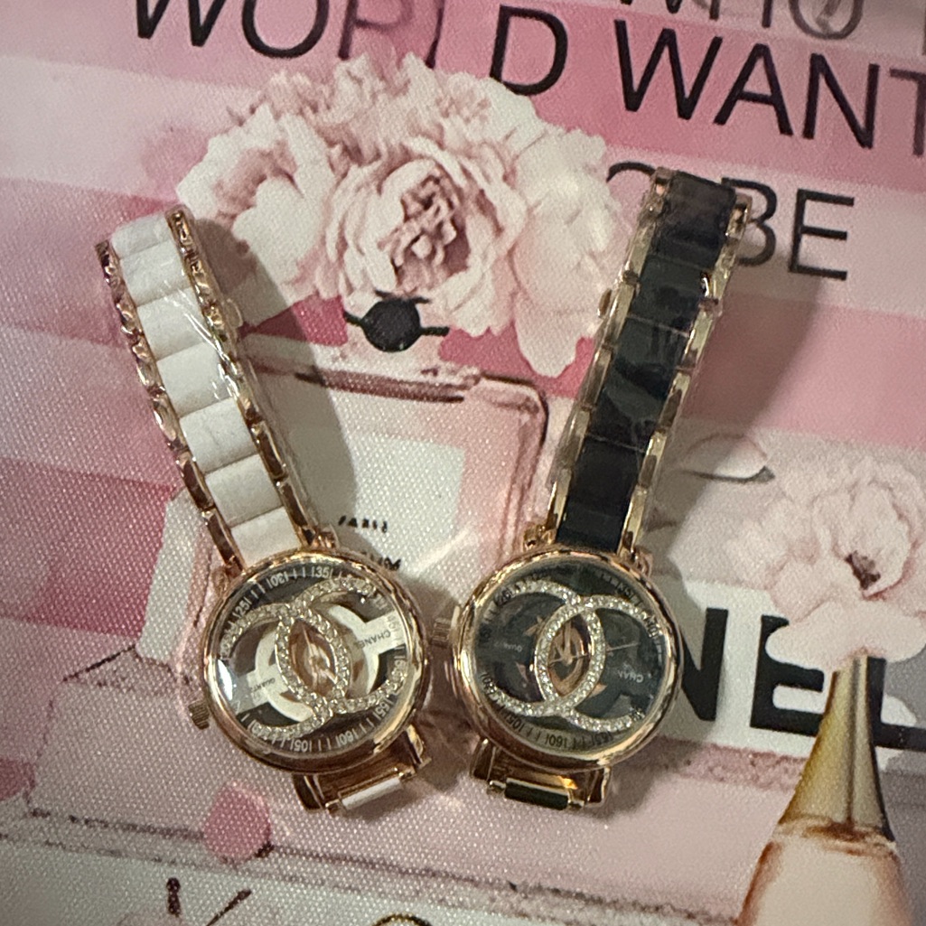 1x Elegant Rose Gold Womens Watches Stainless Steel